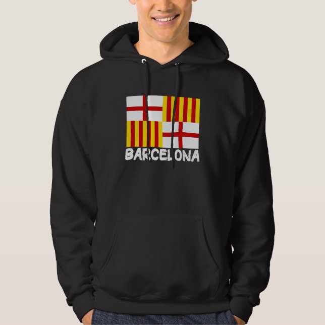 Moletom Cool Barcelona Flag (Frente)