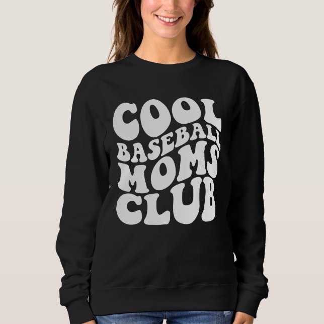 Moletom Cool Baseball Moms Club 1 (Frente)