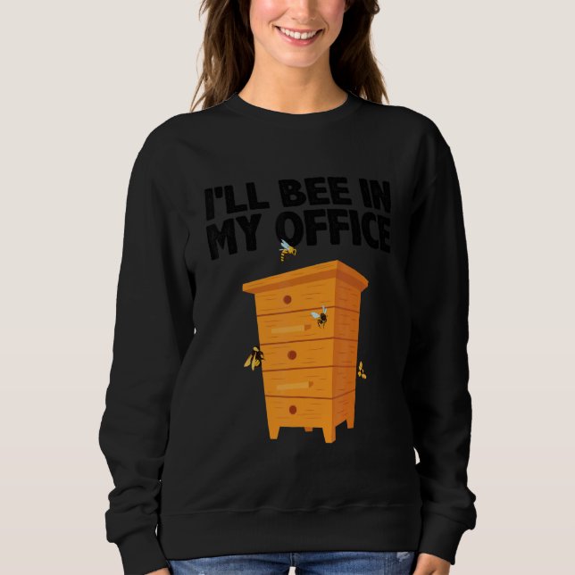 Moletom Cool Beekeeper Men Women Beekeeping Bee  Honeybee  (Frente)