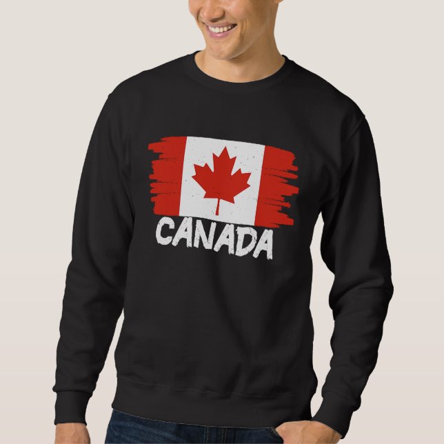 Moletom Cool Canada Flag (Frente)