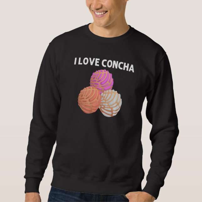 Moletom Cool Concha For Men Women Pan Dulce Latin Mexican  (Frente)