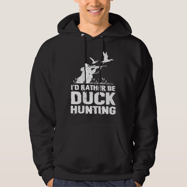 Moletom Cool Distressed Vintage Duck Hunting (Frente)
