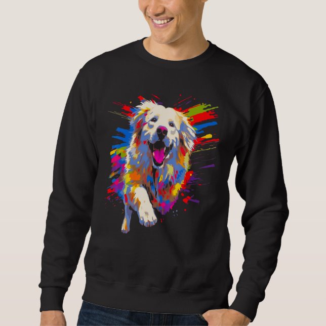 Moletom Cool Great Pyrenees Dog (Frente)
