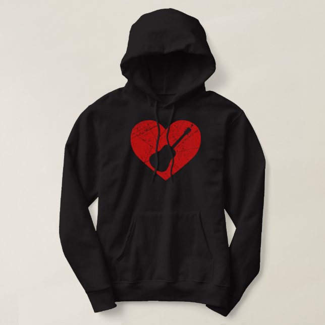 Moletom Cool Guitarver Gift Design (Frente do Design)