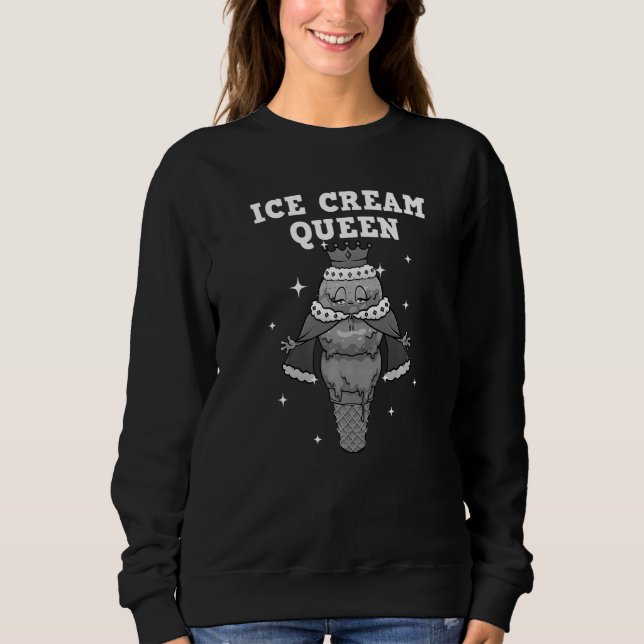 Moletom Cool Ice Cream For Women Girls Dairy Ice Cream Que (Frente)