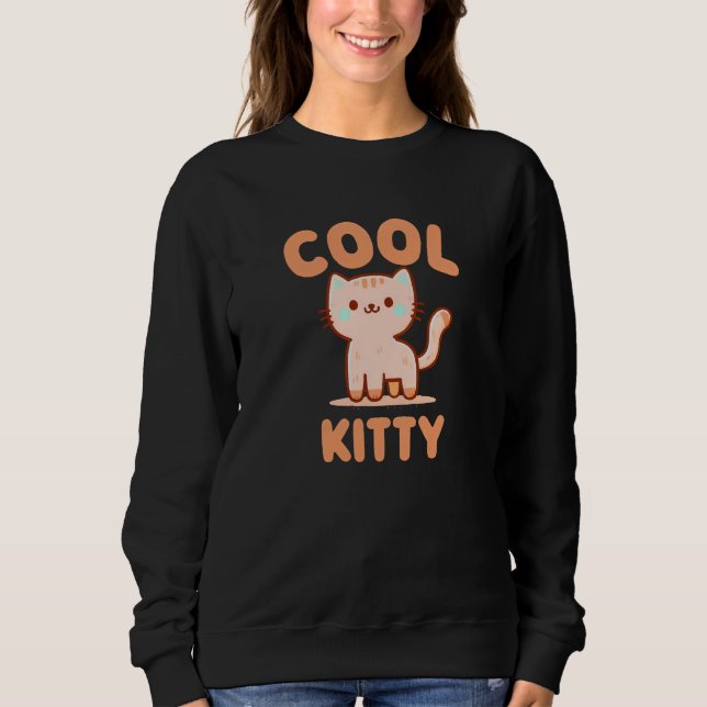 Moletom Cool Kitty (Frente)