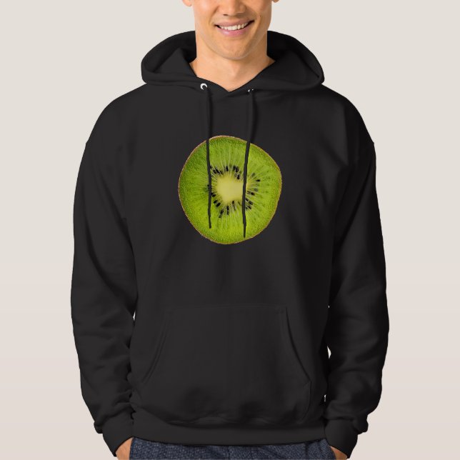 Moletom Cool Kiwi Slice Outfit Illustration  Graphic Desig (Frente)