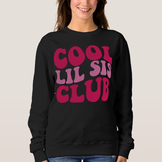Moletom Cool Lil Sis Club 1 (Frente)