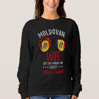 Moletom Cool Moldovan Wife Sunglasses Moldovan Family