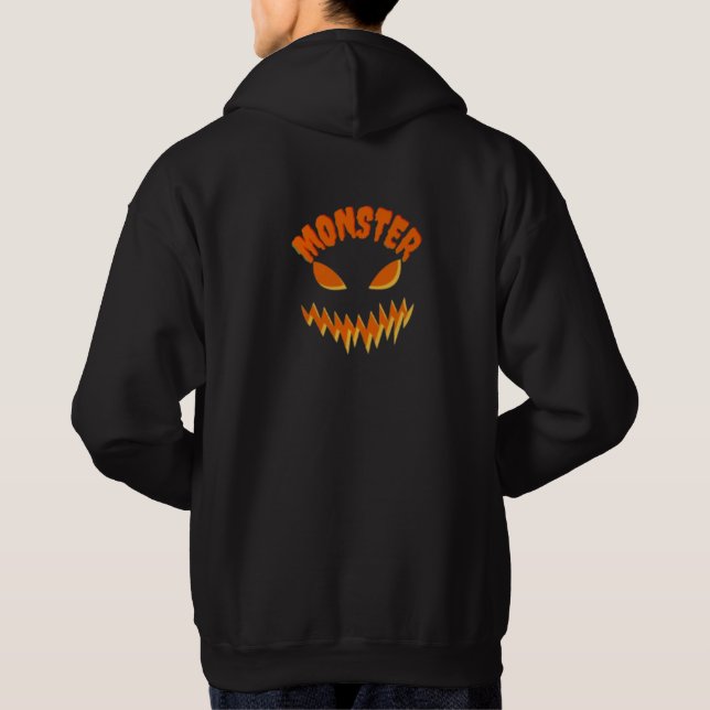 Moletom Cool Monster Crew Hoodie Design (Verso)