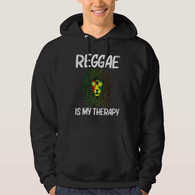 Moletom Cool Reggae For Men Women Jamaican Music Genre  1 (Frente)