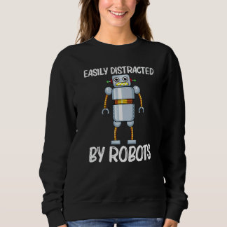 Moletom Cool Robot For Men Women Robotics Science Engineer