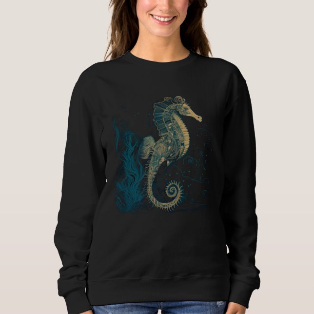 Moletom Cool Sea Horse (Frente)