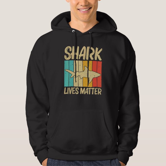 Moletom Cool Shark For Men Women Shark Ocean Animal (Frente)