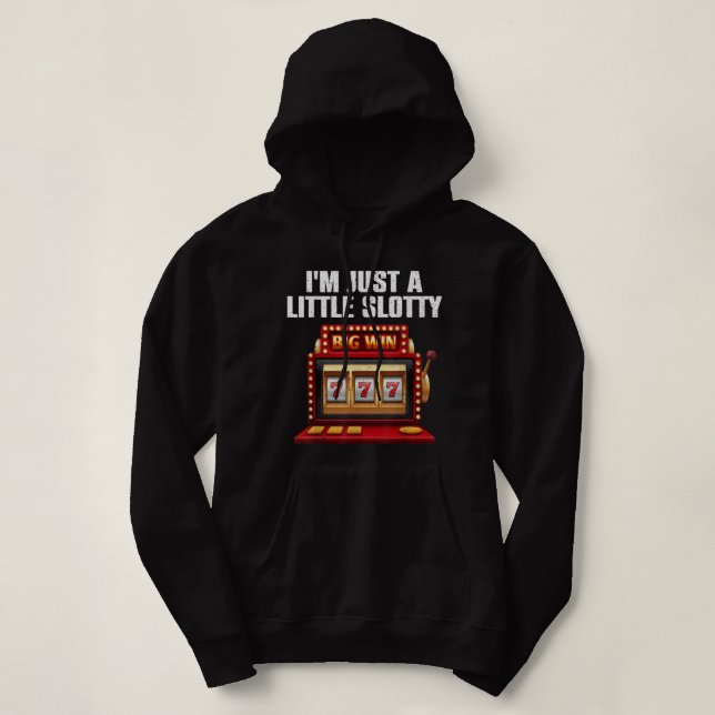 Moletom Cool Slot Machine Lovers Art For Men Women Casino  (Frente do Design)