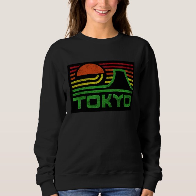 Moletom Cool Tokyo Japan Outfit Illustration Graphic Cool  (Frente)
