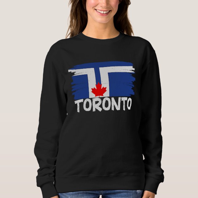 Moletom Cool Toronto Flag (Frente)