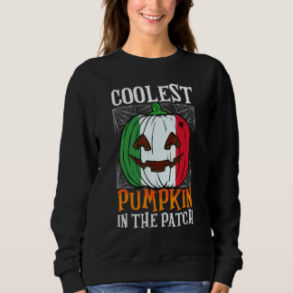Moletom Coolest Pumpkin In The Patch Italian Flag Jack Ou2