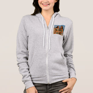 Moletom Copacabana Baila - Zip-Hoodie Damen