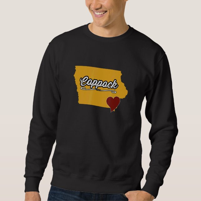 Moletom COPPOCK IOWA IA USA  Cute Souvenir Merch  US City  (Frente)