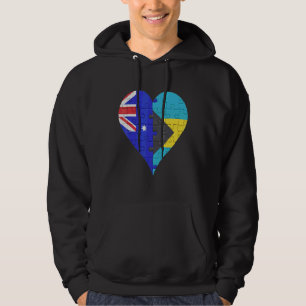 Moletom Coração da Bandeira Australiana