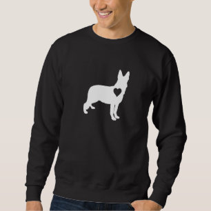 Moletom Coração do Cão german shepherd