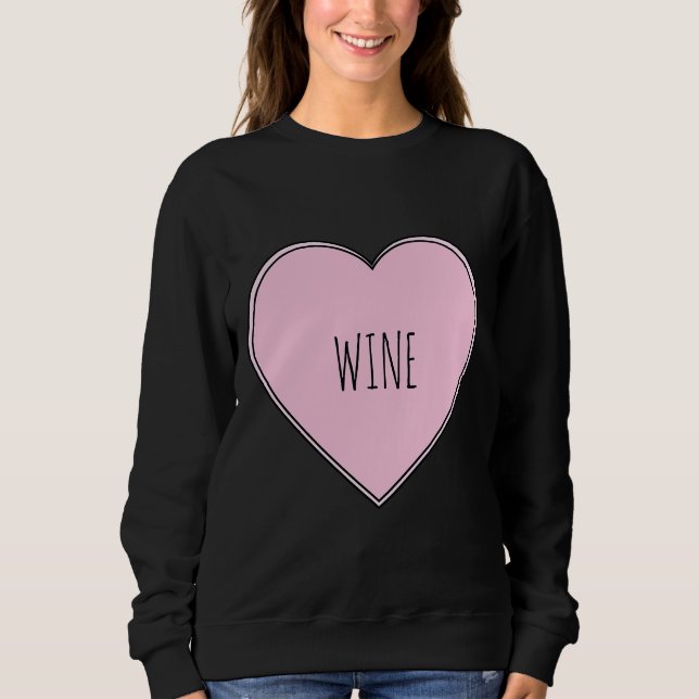 Moletom Coração do Vinho (Frente)