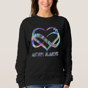 Moletom Coração Infinito Consciência do Autismo O Amor Não