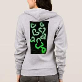 Moletom Corações Verdes Aflitos