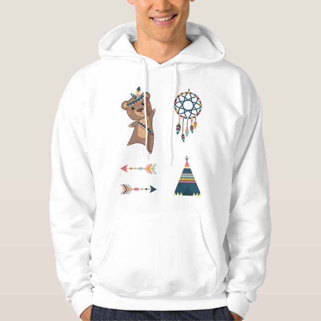 Moletom Corda de Epe de Urso Indiano (Frente)