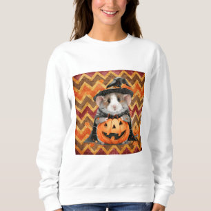 Moletom Cordilheira Cuja Guiné Pig Halloween Chevron