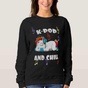 Moletom Coreano Music K-Pop Unicorn