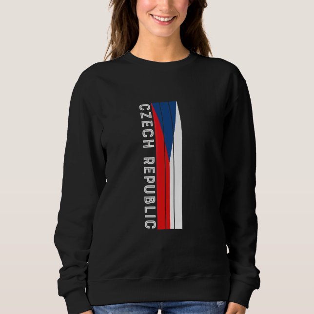 Moletom Cores da Bandeira da República Tcheca (Frente)
