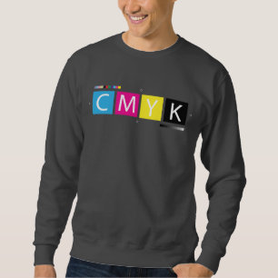 Moletom Cores da Pre-Imprensa de CMYK