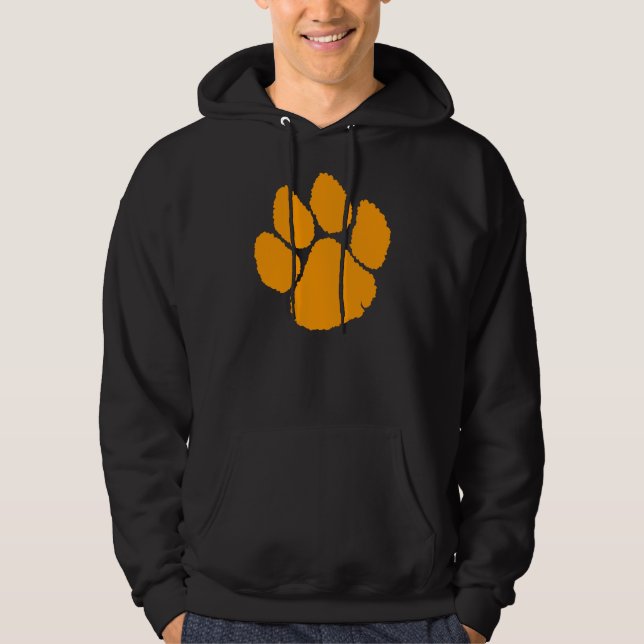 Moletom COREY TIGER '80s RETRÔ TIGER CLAW LARANJA (Frente)