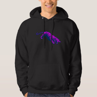 Moletom COREY TIGER '80s RETRÔ TIGRE COR-DE-ROSA À PROCURA