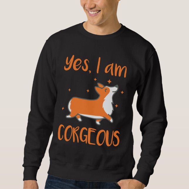 Moletom Corgeous Corgi (Frente)
