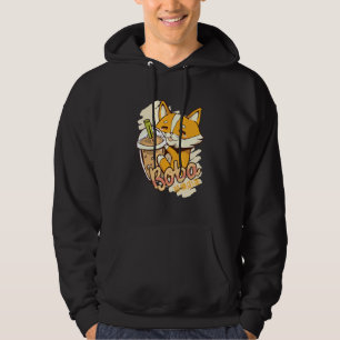 Moletom Corgi Boba Bubble Milk Tea Graphic