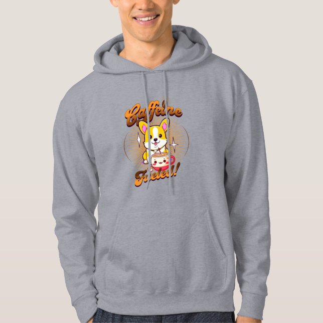 MOLETOM CORGI CAFEINE COMBUSTÍVEL! (Frente)