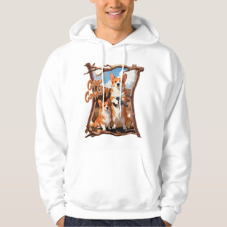 Moletom Corgi Country – Funny Corgi Tee, Rustic Americana