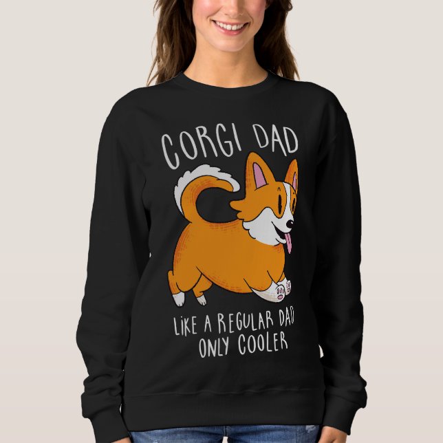 Moletom Corgi Dad  1278 (Frente)