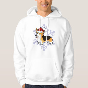 Moletom Corgi de Galês do Pembroke do Natal
