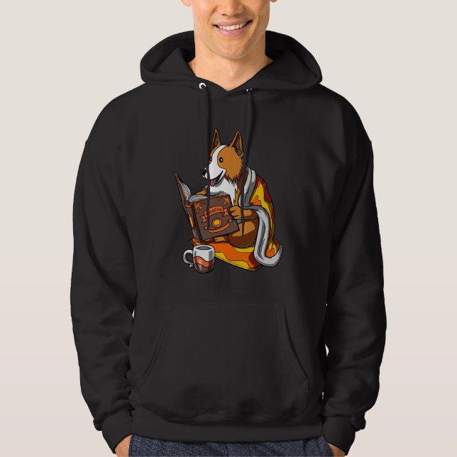 Moletom Corgi Dog Book (Frente)