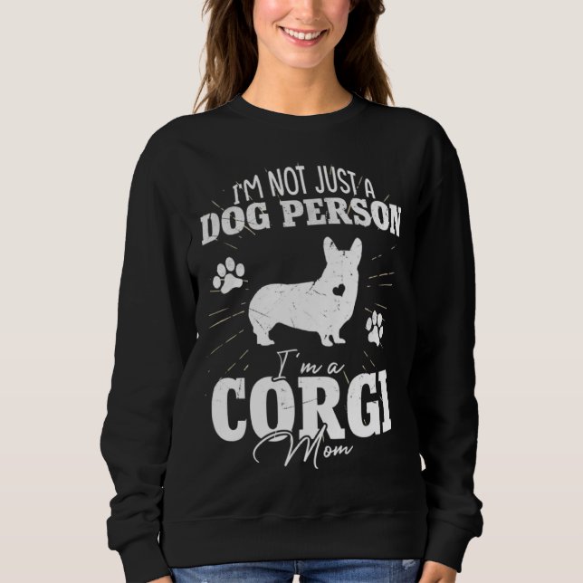 Moletom Corgi Dog Mom  for Women Puppy Mom  Mothers Day (Frente)