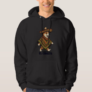 Moletom Corgi El Corgito Wild West Mexicano Western Dog Lo