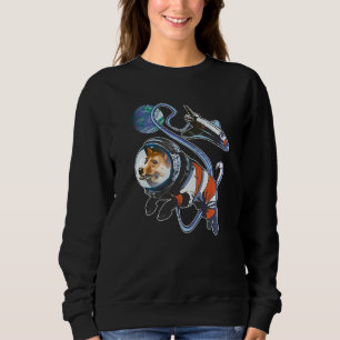 Moletom Corgi Espacial Astro Proprietário do Cachorro Pupp