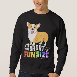 Moletom Corgi Im Não É Curto Tamanho De Diversão Im