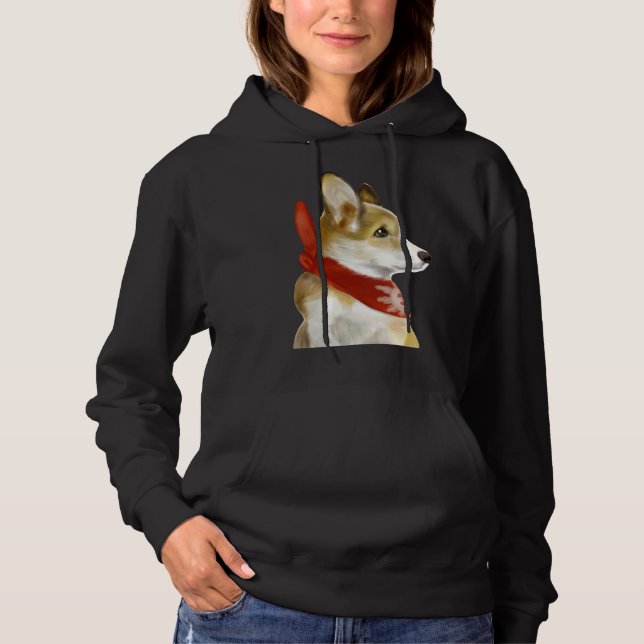Moletom Corgi In Red (Frente)