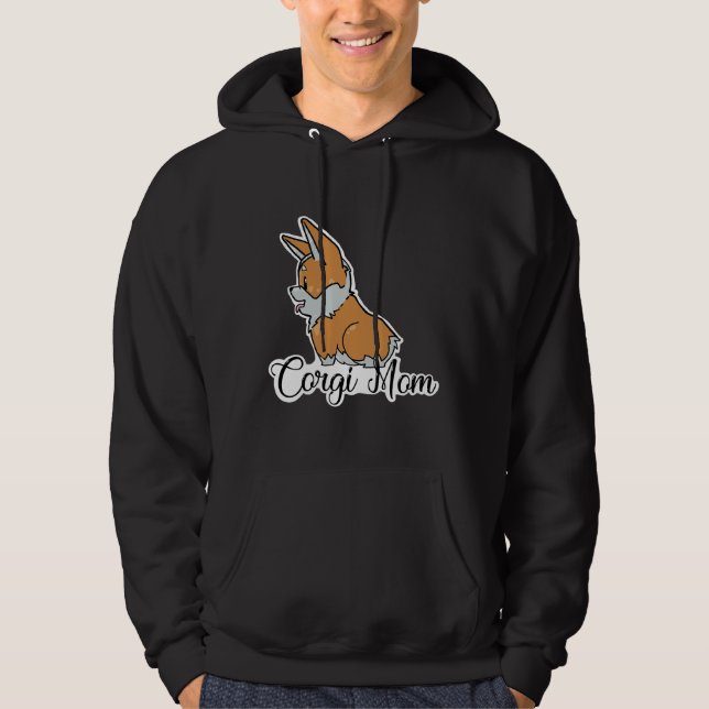 Moletom Corgi Mãe 276 (Frente)