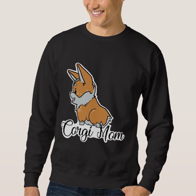 Moletom Corgi Mãe 276 (Frente)